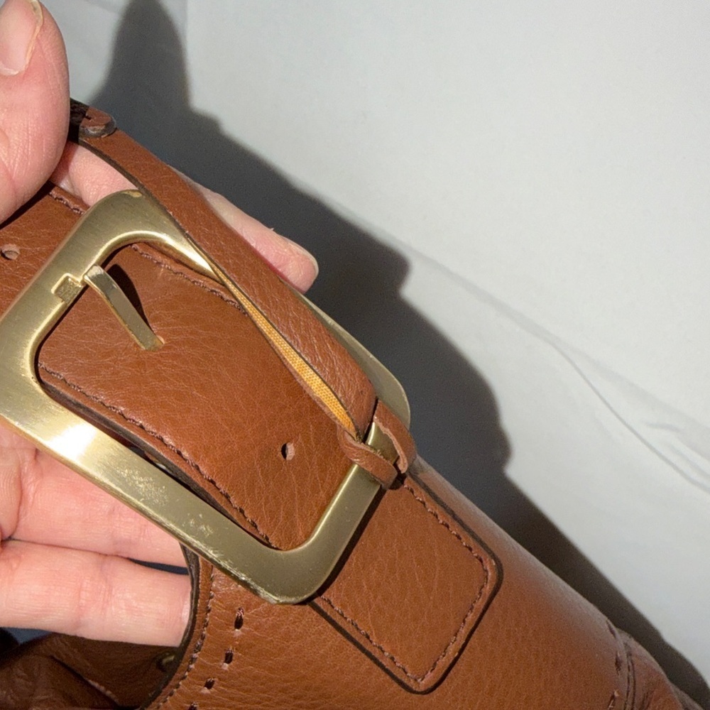 Cole Haan Rich Brown Leather Hobo Bag - Picture 12 of 12